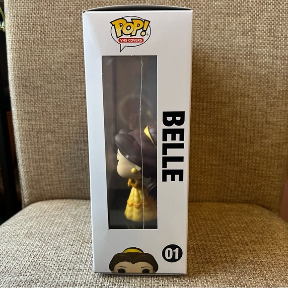 Funko Pop! Belle from Disney Beauty and the Beast VHS Cover Vinyl Figure - Picture 2 of 6
